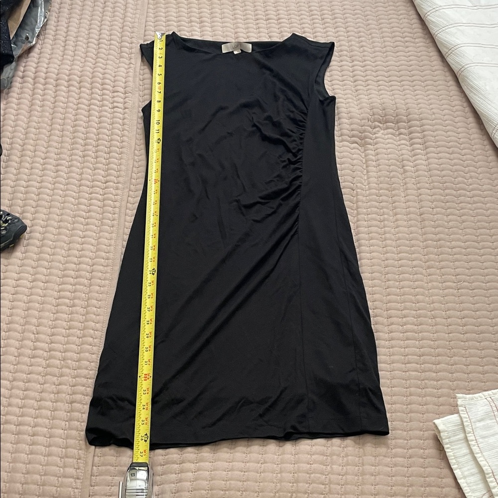 LOFT Black Mini Dress